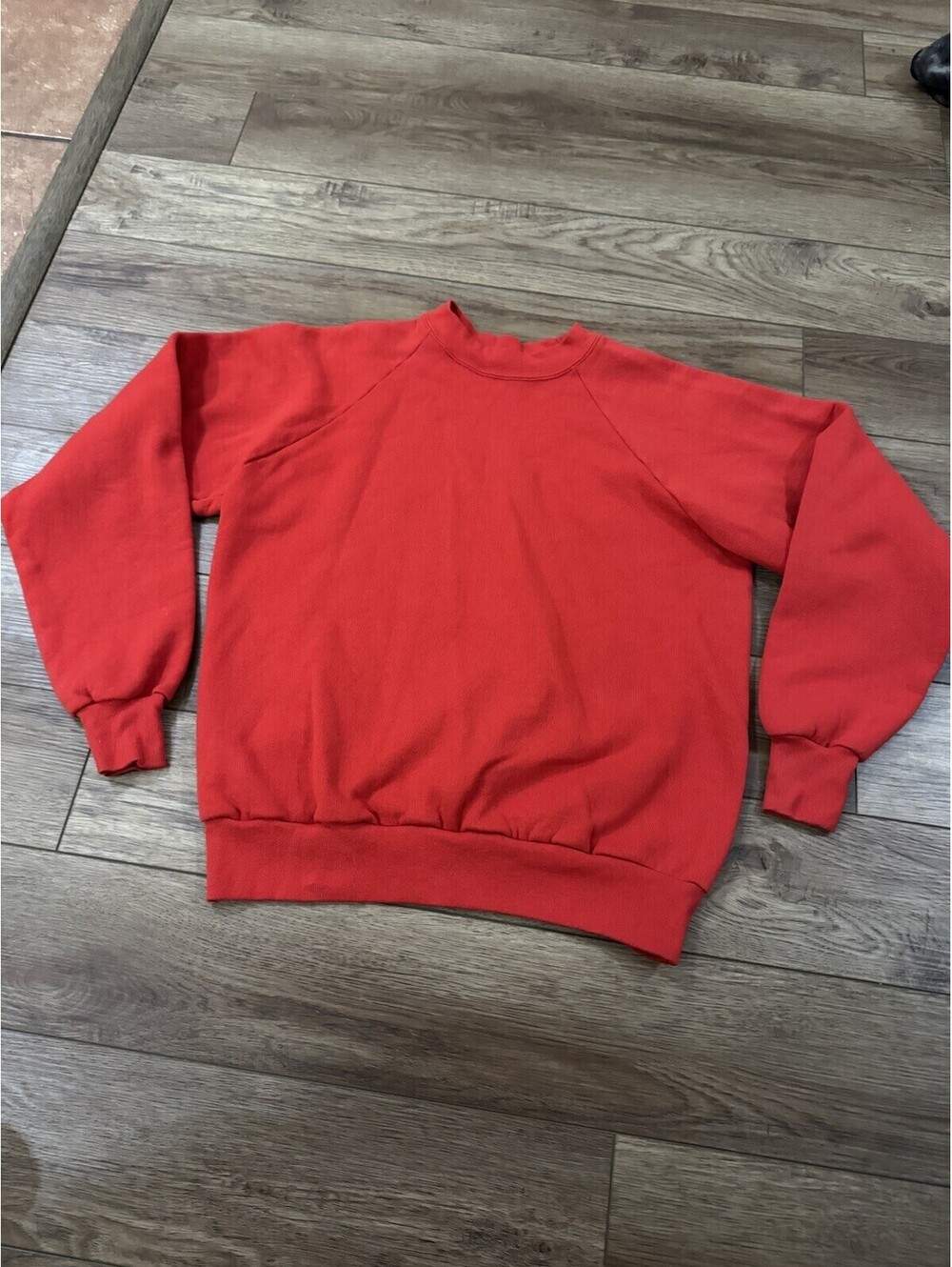 Vtg 90s Oneita Power-Sweats Red Sweatshirt XL Made in USA